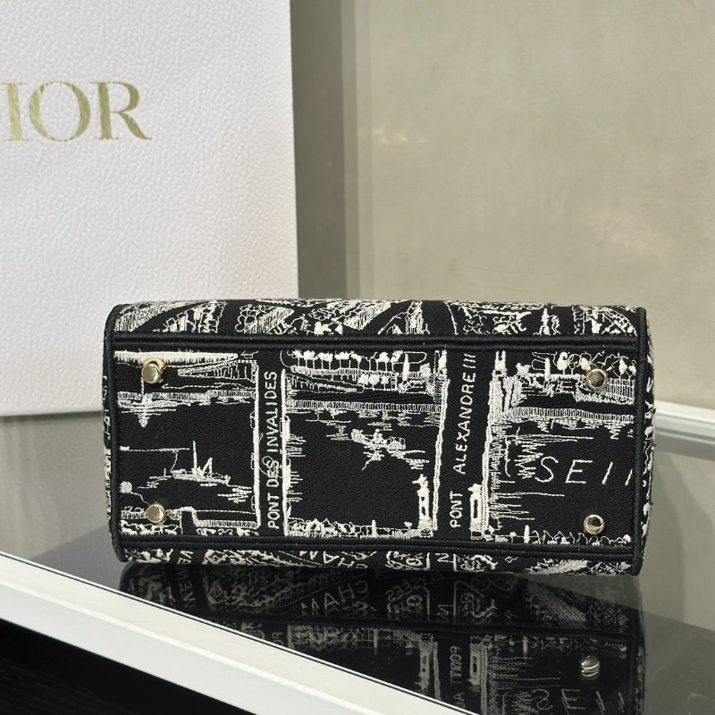 DIOR Lady D-Lite 中號 - 巴黎大道-5