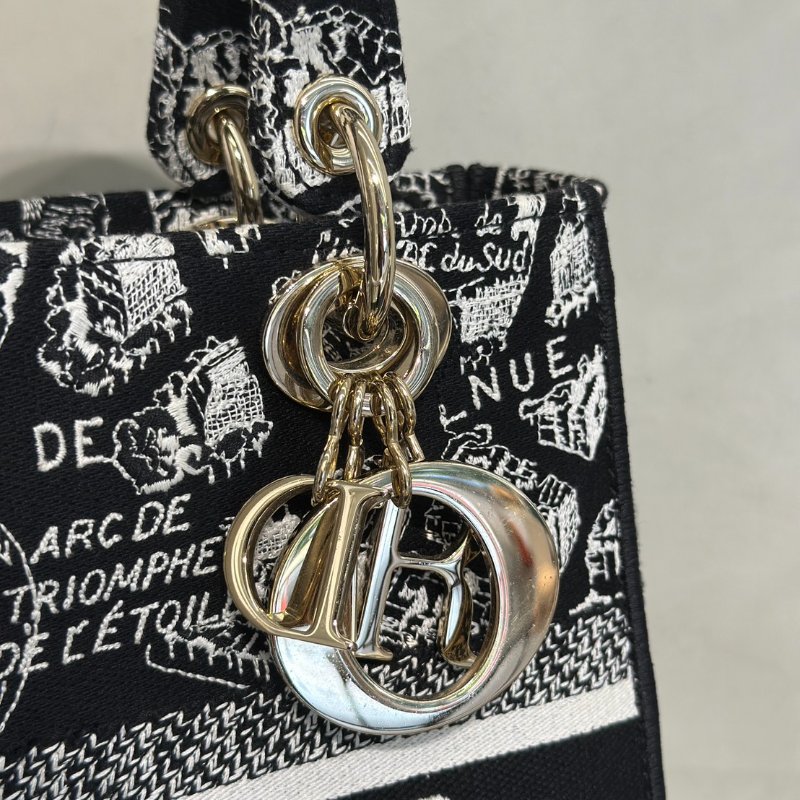 DIOR Lady D-Lite 中號 - 巴黎大道-7