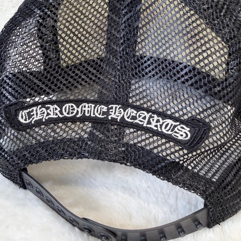 Chrome Hearts✨克羅心彩色十字架鴨舌帽網帽-10