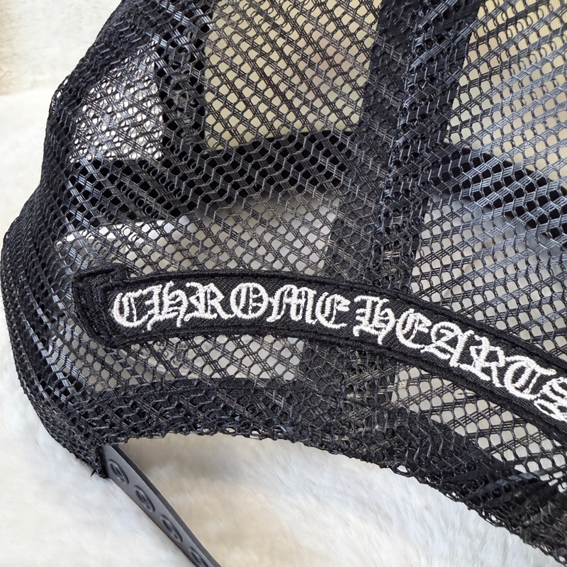 Chrome Hearts✨克羅心彩色十字架鴨舌帽網帽-11