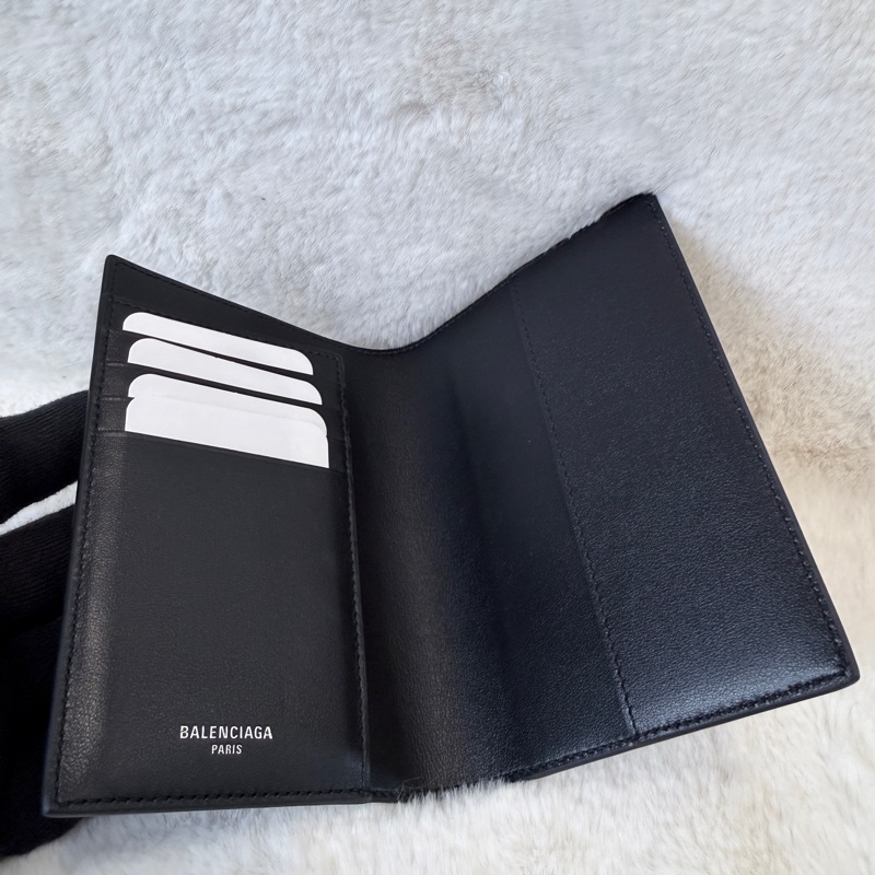 Balenciaga✨787742巴黎世家 徽章貼紙護照夾卡包護照套-6