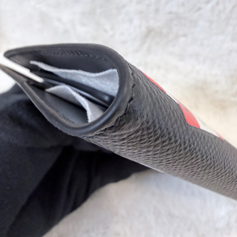 Balenciaga✨787742巴黎世家 徽章貼紙護照夾卡包護照套-16