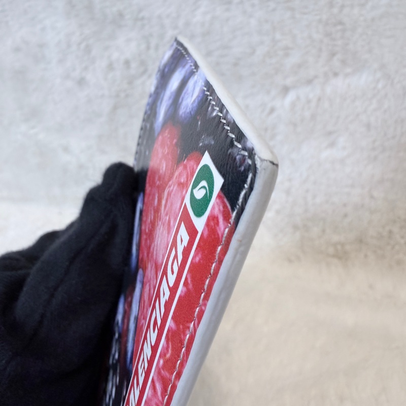 Balenciaga✨巴黎世家草莓藍莓麵包雙面卡包零錢包-4