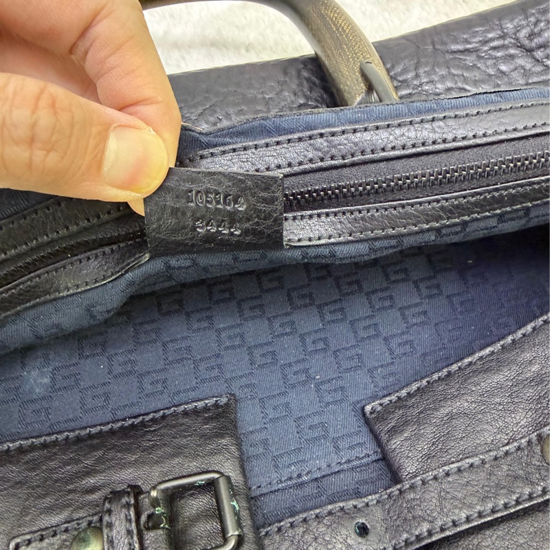 Vintage Gucci leather bag-8