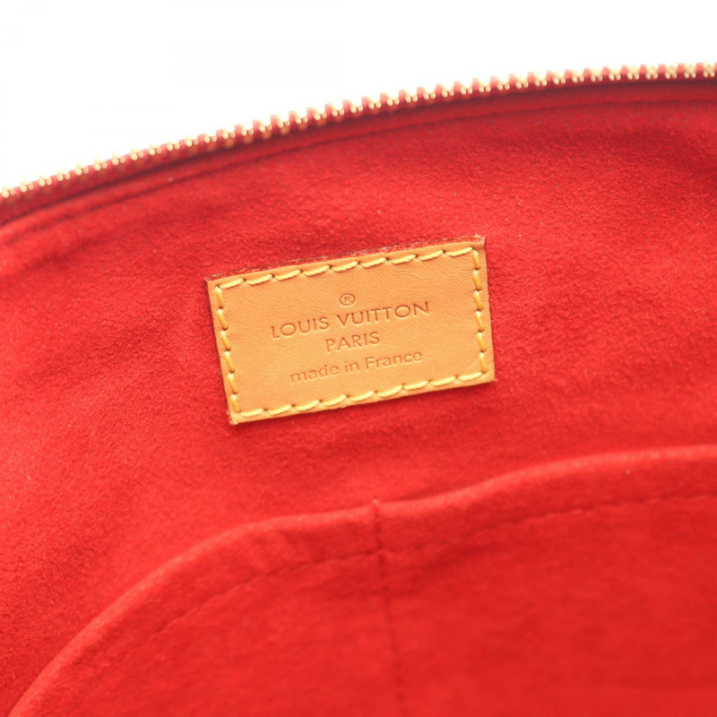 路易威登 Pallas 單肩手提包 M41175 Monogram 皮革 棕色 Cerise 二手-3