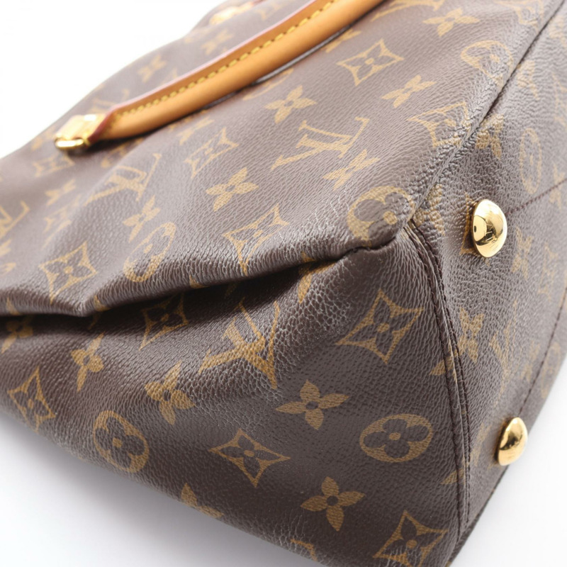 路易威登 Pallas 單肩手提包 M41175 Monogram 皮革 棕色 Cerise 二手-5