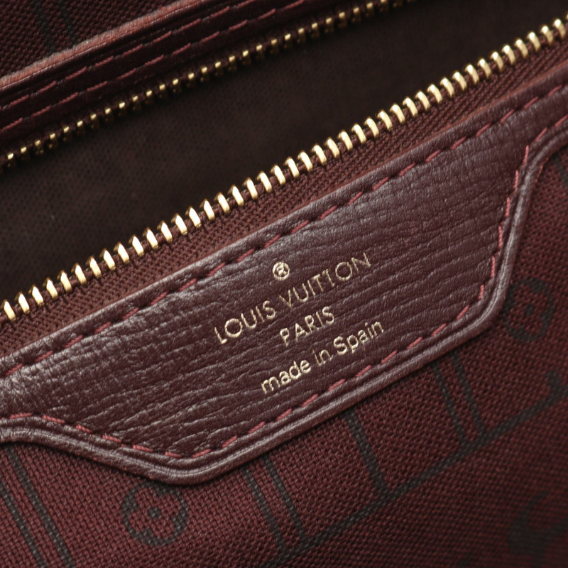 路易威登 Neverfull MM 手提單肩包 M40515 Monogram idylle Sepia 二手-3