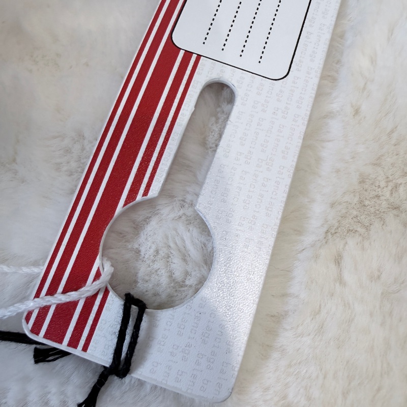 Balenciaga✨巴黎世家 LUGGAGE SWING 鑰匙掛飾 鑰匙圈 行李吊牌-7