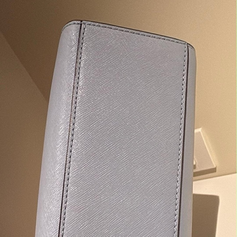 MK包 灰藍色 肩背 側背-1