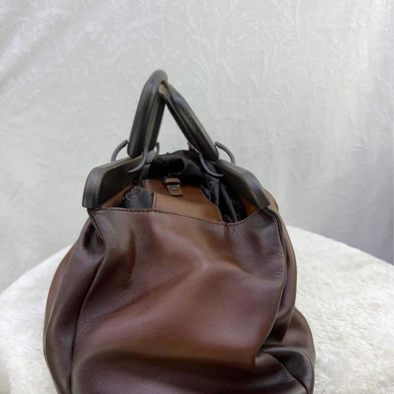 Vintage Gucci leather bag-3