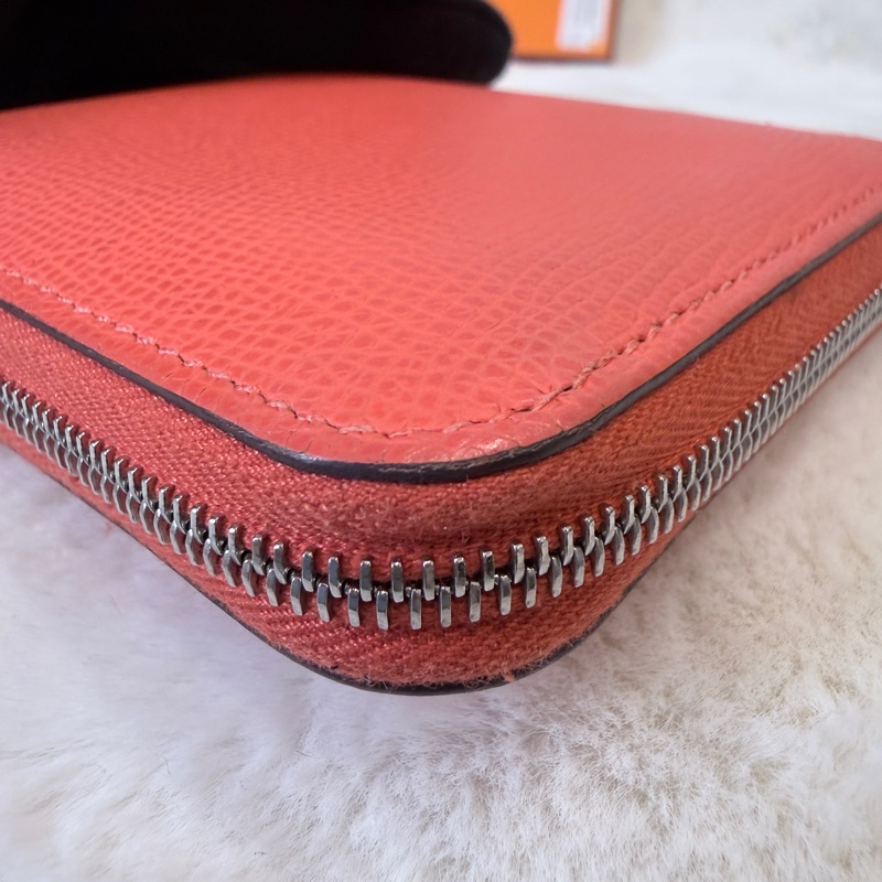 HERMES✨silkin 絲巾短夾零錢包 W刻-20