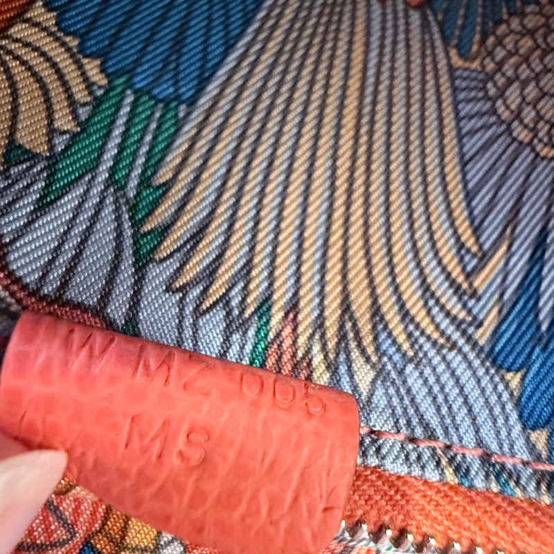 HERMES✨silkin 絲巾短夾零錢包 W刻-34