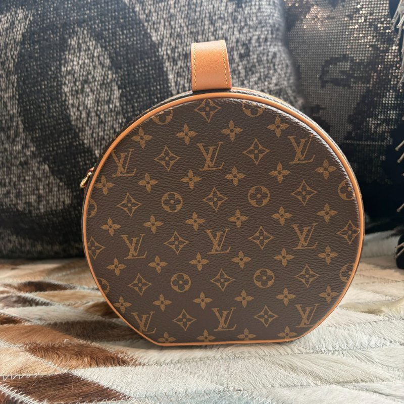 LV Petite Boite Chapeau 圓餅 晶片款-2