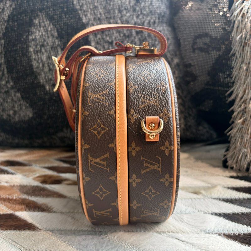 LV Petite Boite Chapeau 圓餅 晶片款-3