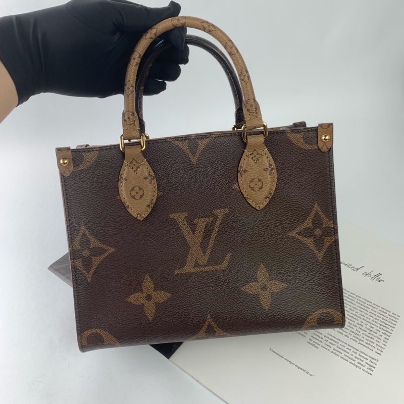 Lv onthego小號 🈶盒子/防塵袋/購證-4