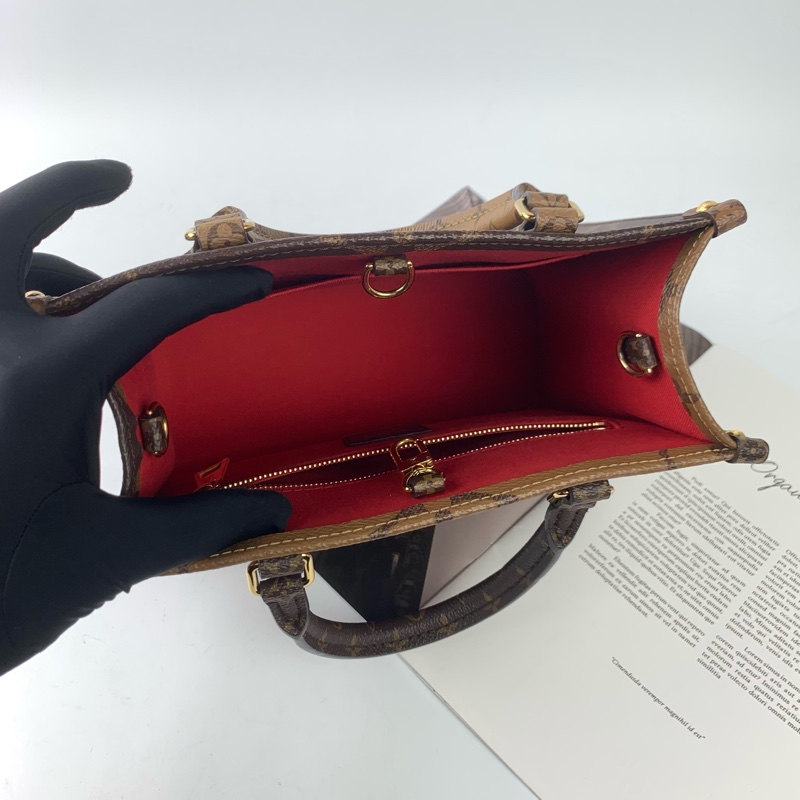 Lv onthego小號 🈶盒子/防塵袋/購證-9