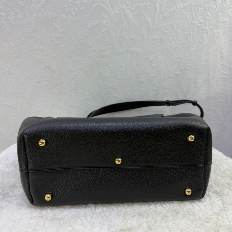 Polene Embossed Leather Handle Bag-1