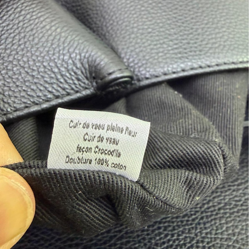 Polene Embossed Leather Handle Bag-12