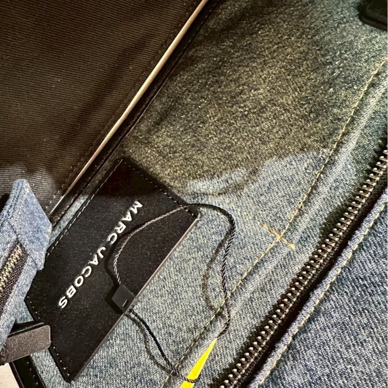 MarcJacobs|拼接牛仔包 中號-8