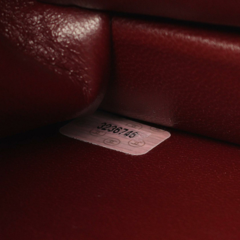 香奈兒 (CHANEL) Matelasse 單翻蓋鏈條單肩背包 A03569 羊皮黑 二手 金色五金-4