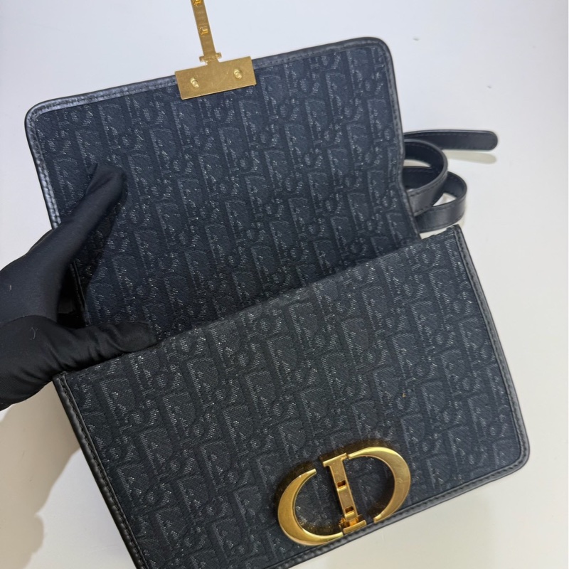 Dior| 蒙田30 黑花款-6