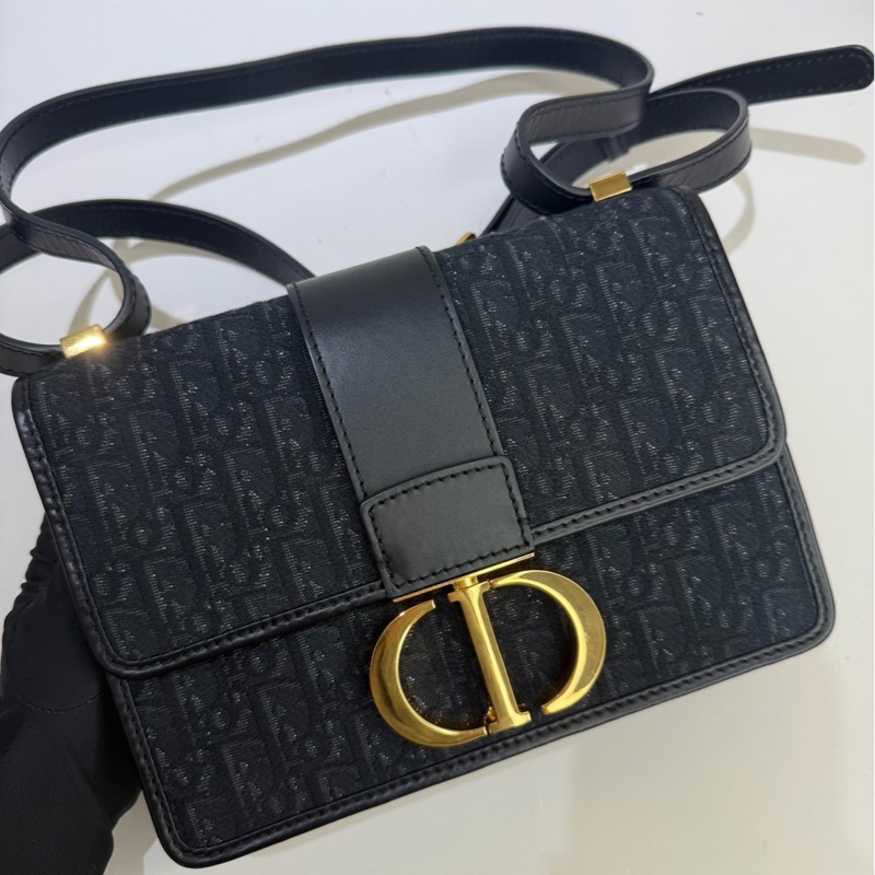 Dior| 蒙田30 黑花款-10
