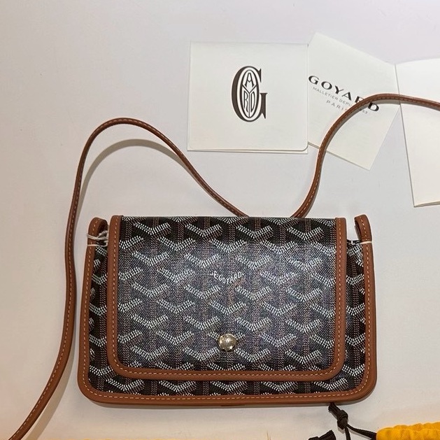 GOYARD｜  plumet 信封包 黑棕-0