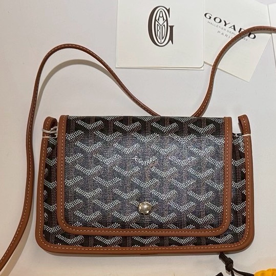 GOYARD｜  plumet 信封包 黑棕-10