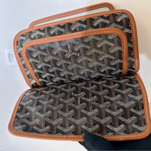 GOYARD｜  plumet 信封包 黑棕-11