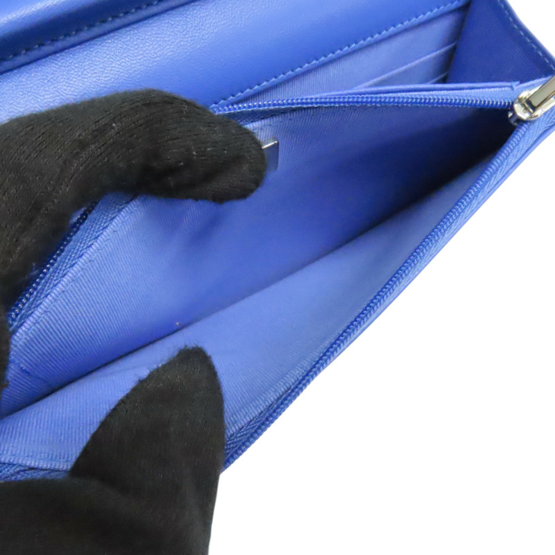 藍色羊皮 STAR WOC 鍊帶 肩背包【CHANEL 香奈兒】-5