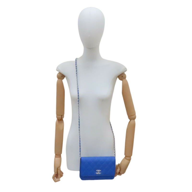 藍色羊皮 STAR WOC 鍊帶 肩背包【CHANEL 香奈兒】-13