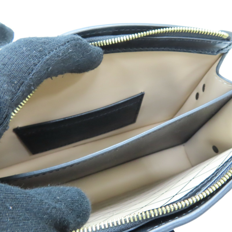 黑色 牛皮 Epi水波紋 Trunk Clutch 肩背包【LOUIS VUITTON LV 路易威登】 M53052-4