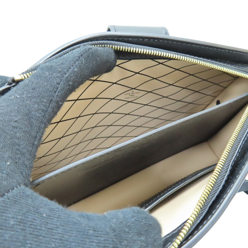 黑色 牛皮 Epi水波紋 Trunk Clutch 肩背包【LOUIS VUITTON LV 路易威登】 M53052-5