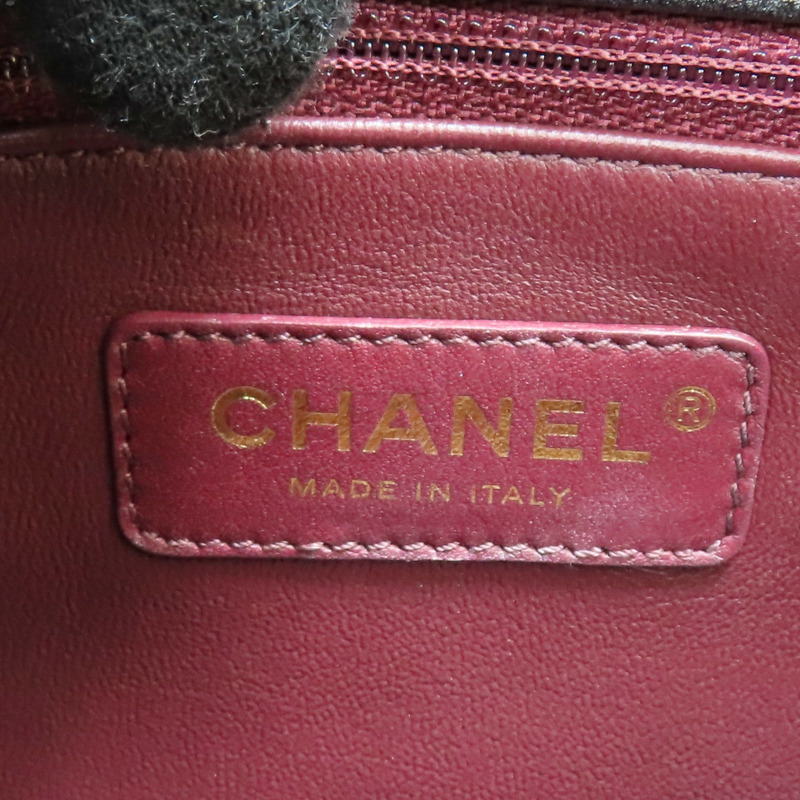 黑色 菱格紋 荔枝牛皮 Coco handle 29【CHANEL 香奈兒】 A92991-6