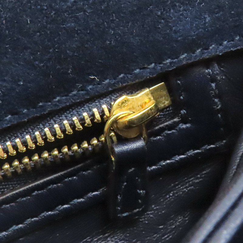 藍色 麂皮 GG Blondie 肩背包【GUCCI 古馳】 699210-9