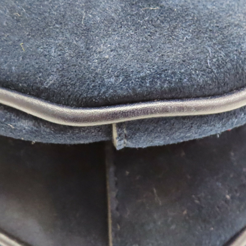 藍色 麂皮 GG Blondie 肩背包【GUCCI 古馳】 699210-16