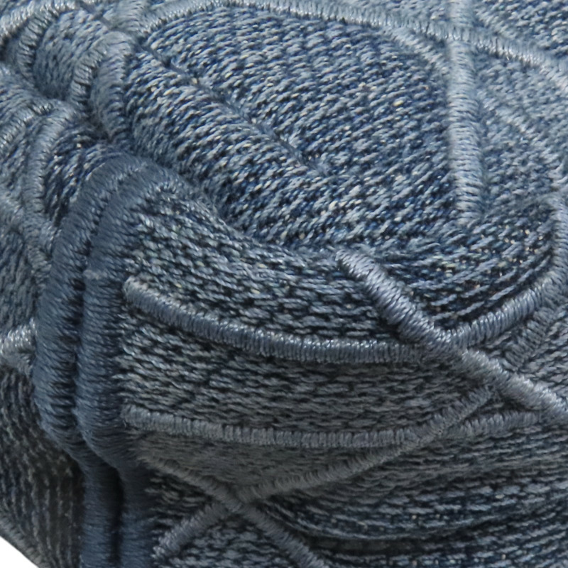 藍色 單寧布 Caro Small 肩背包【Dior 迪奧】-12