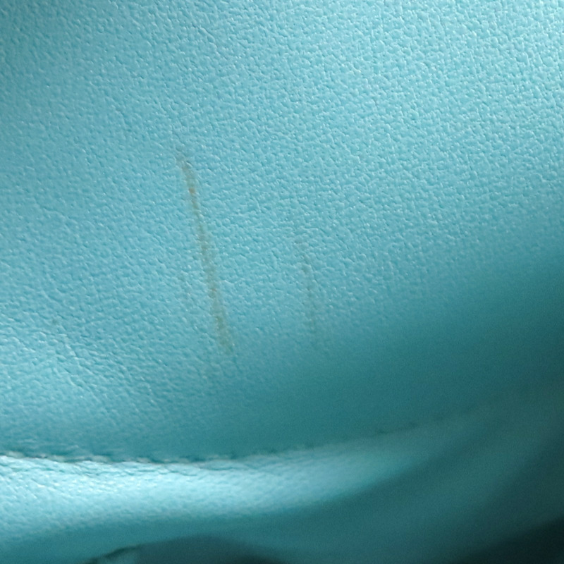 聖西爾藍 TOGO牛皮 Bolide 31 兩用包 T刻 銀釦【HERMES 愛馬仕】-18