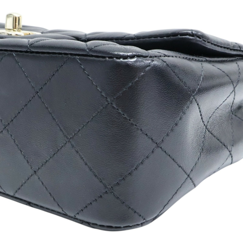 黑色 羊皮 COCO 20 鍊帶 肩背包 銀扣【CHANEL 香奈兒】 A69900-11