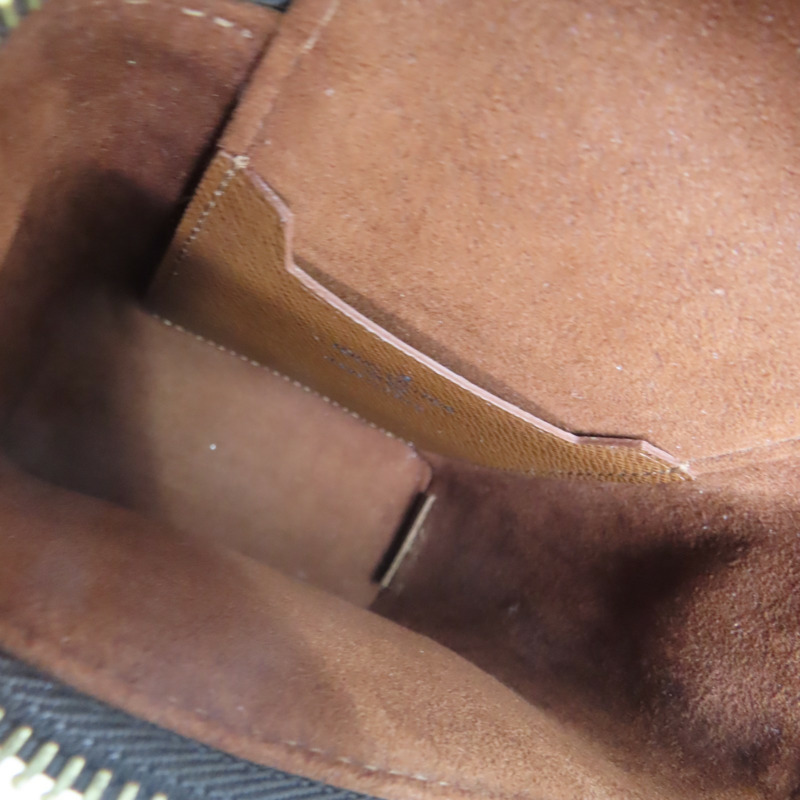 棕色 原花 PVC塗層帆布 肩背包【LOUIS VUITTON LV 路易威登】 M44914-2