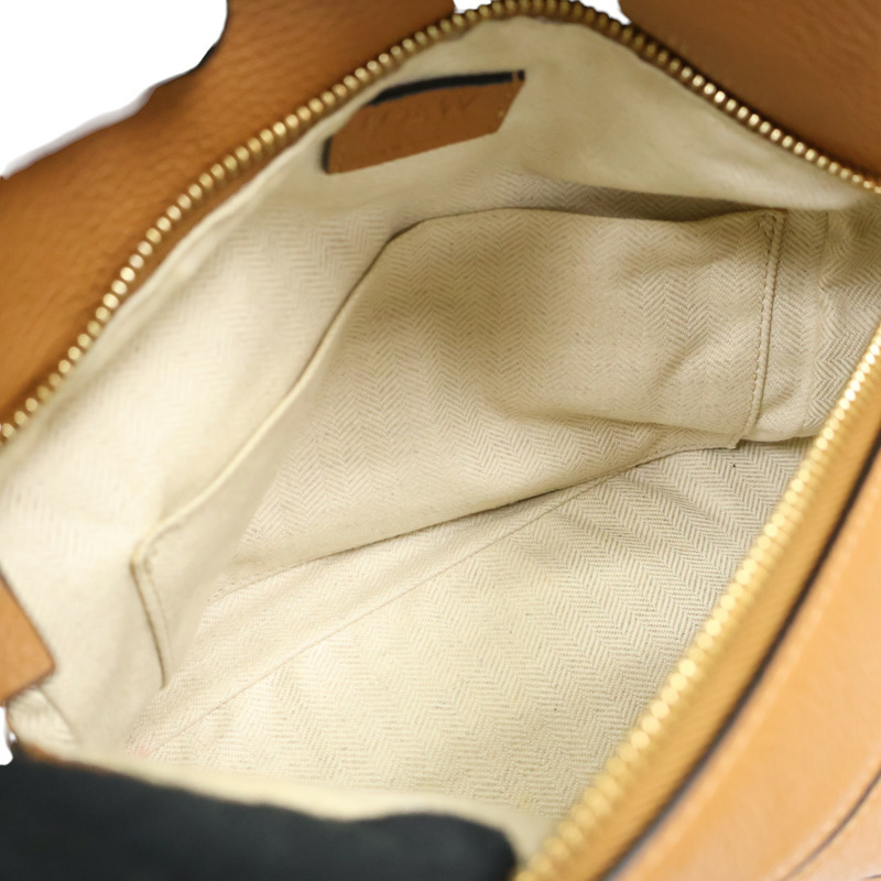 棕色 牛皮 Puzzle Small 肩背包【LOEWE 羅威】 A510S21-2