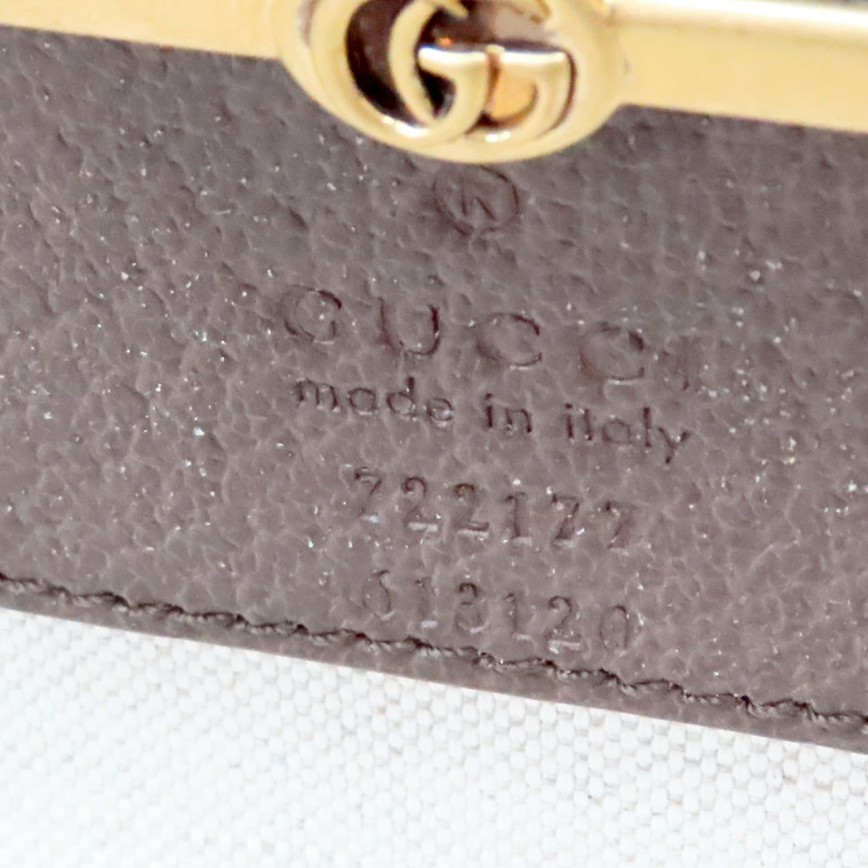 棕色 緹花帆布 牛皮 Savoy maxi 手提行李箱【GUCCI 古馳】 722177-4