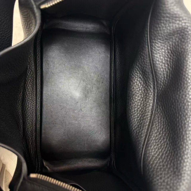 Hermes Lindy 30 黑色 銀扣 經典保值款-6