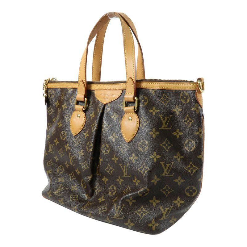 LOUIS VUITTON Monogram Palermo PM手挽袋-2