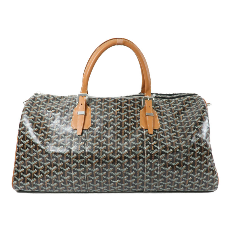 GOYARD 塗層帆布Boston 50 Bag手挽肩背兩用袋-1