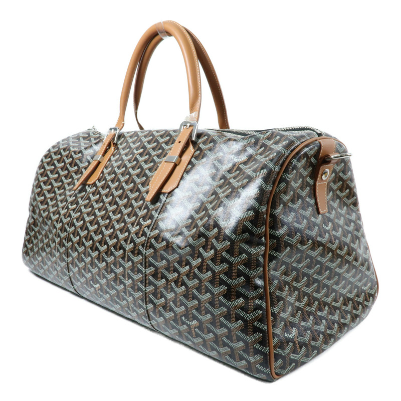 GOYARD 塗層帆布Boston 50 Bag手挽肩背兩用袋-2