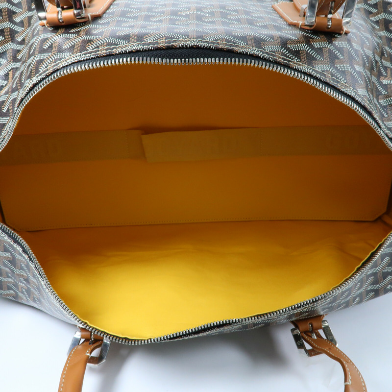 GOYARD 塗層帆布Boston 50 Bag手挽肩背兩用袋-6