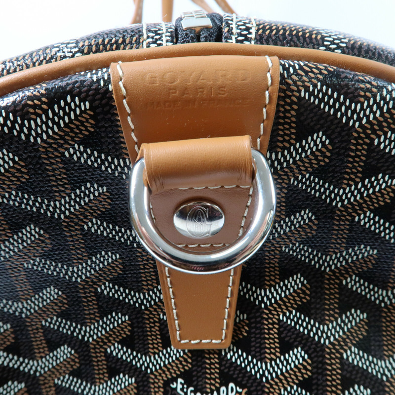 GOYARD 塗層帆布Boston 50 Bag手挽肩背兩用袋-12