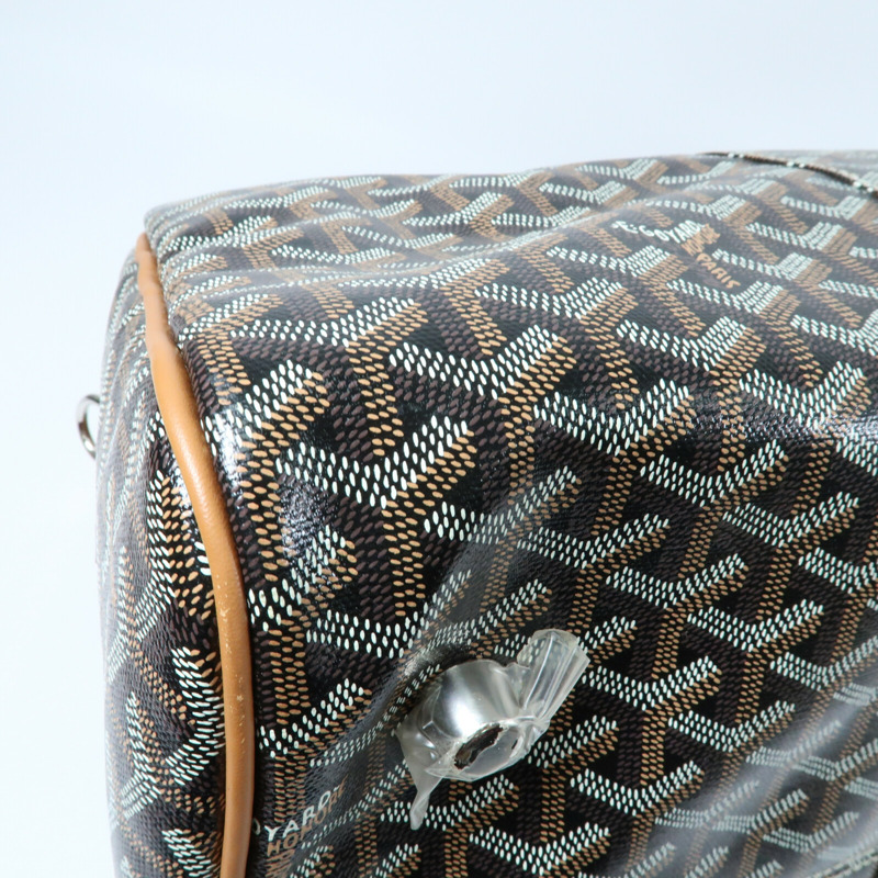 GOYARD 塗層帆布Boston 50 Bag手挽肩背兩用袋-21