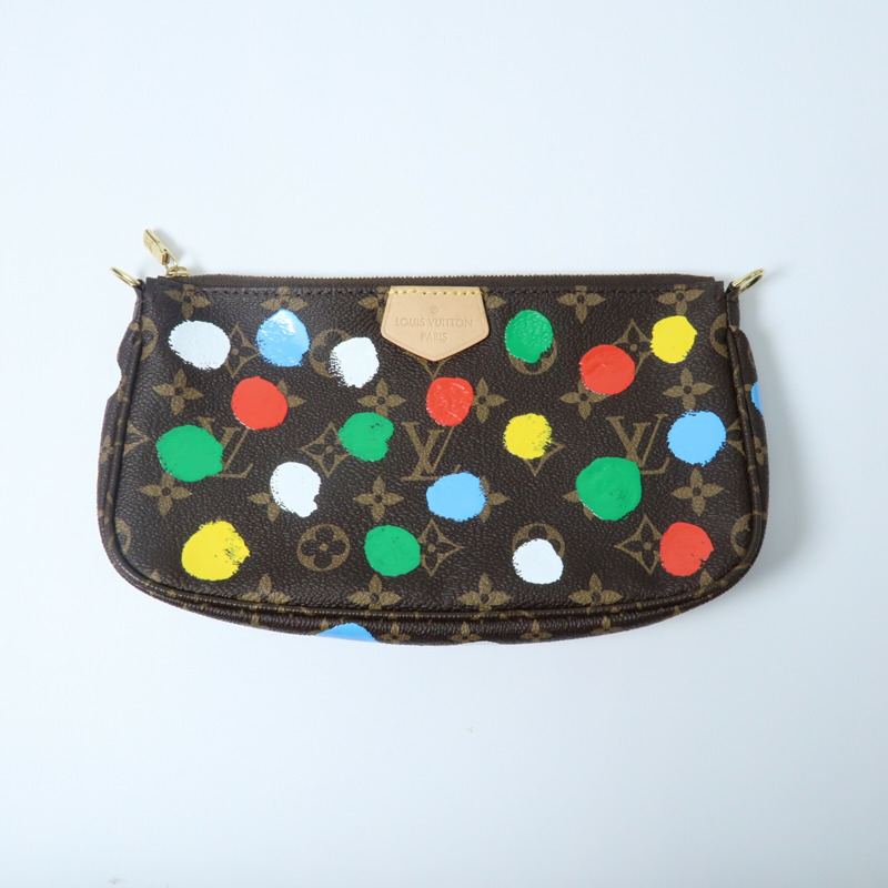 LOUIS VUITTON Monogram LV X YK Muilti Pochette手挽肩背兩用袋-4